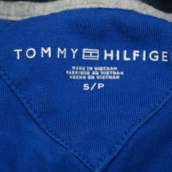 Tommy Hilfiger Shirts Mens S Lot of 2 Spell Out Flag Logo T Shirt Color block - Picture 4 of 9